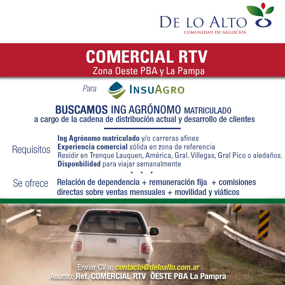 Comercial RTV -Oeste PBA y La Pampa